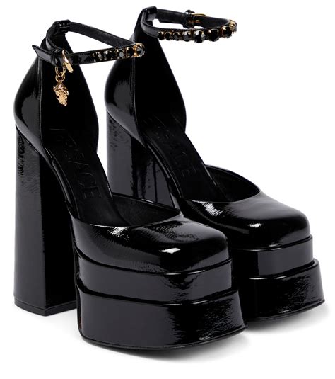 versace medusa high heels|versace medusa aevitas pumps.